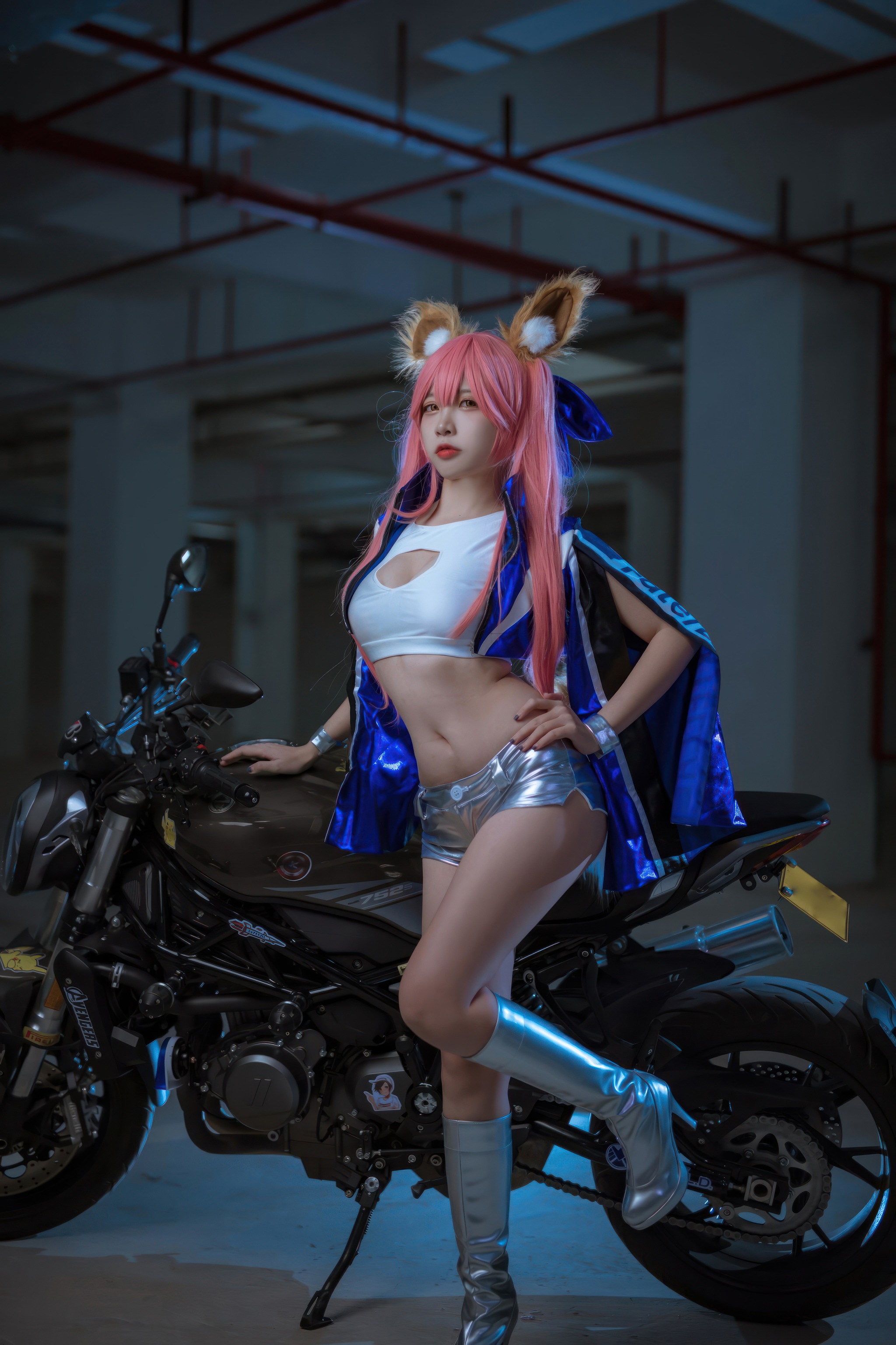 图片[1]-二佐Nisa – NO.205 玉藻前赛车服[30P]-XikXak